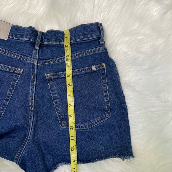 298 Everlane The Way High Denim Short size 26 - Picture 9 of 13
